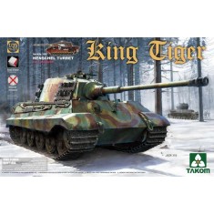 1/35 German Heavy Tank Sd.Kfz.182 King Tiger Henschel Turret w/Interior without Zimmerit