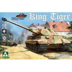 1/35 German Heavy Tank Sd.Kfz.182 King Tiger Porsche Turret w/Interior without Zimmerit