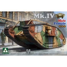 1/35 WWI Heavy Battle Tank Mk.IV Male/Female (2 in 1) [Special Edition]