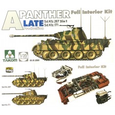 1/35 Panther Ausf.A (SdKfz.171) Late Production [Full Interior Kit]
