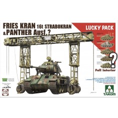 1/35 Fries Kran 16t Strabokran 1943/44 w/Randomly Panther Tank [Lucky Pack]