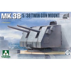 1/35 Mk.38 5''/38 Twin Gun Mount w/Metal Barrel