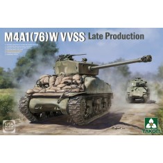 1/35 M4A1(76)W VVSS Late Production Sherman Medium Tank