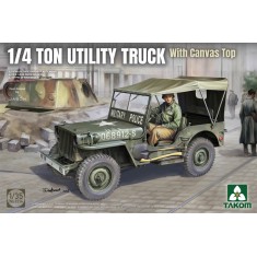 1/35 1/4-Ton Utility Truck with Canvas Top