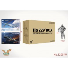 1/32 Horten Ho 229A and 229B with 1/16 Pilot [Limited Edition]