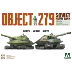 1/72 Soviet Heavy Tank Object 279 & 279M w/NBC Soldier