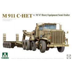 1/72 M 911 C-HET with M747 Heavy Equipment Semi-Trailer