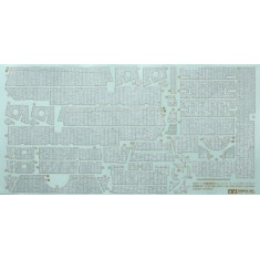 1/35 Zimmerit Coating Sheet for German Elefant