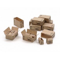 1/35 WWII US 10-in-1 Ration Cartons