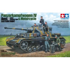 1/35 Panzer IV Ausf.G Early & Motorcycle Set, Eastern Front