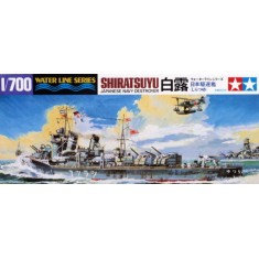 1/700 Japanese Navy Destroyer - Shiratsuyu (Waterline)