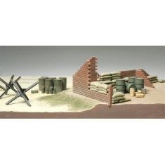 1/48 MMV Accessory Set: Brick Wall/Sand Bag/Barricade