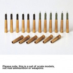 1/35 German Pz.Kpfw.IV KwK 40 L/48 Brass 7.5cm Projectiles