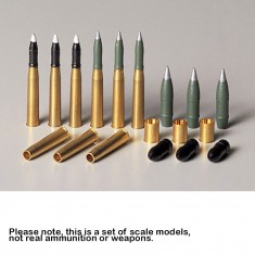 1/35 German StuG III Brass 7.5cm and 10.5cm Projectiles