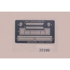 1/35 German StuG III Grills Set (1 Photo-Etched Sheet)