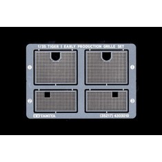 1/35 German Tiger I Early Production Grills Set (1 Photo-Etched Sheet)