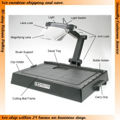 Work Station w/Magnifying Lens