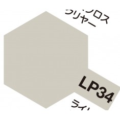 Lacquer Paint LP-34 Light Grey (flat, 10ml)