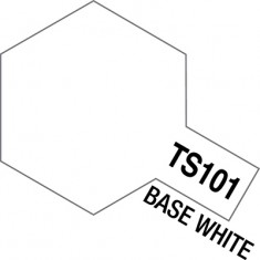 Lacquer Spray Paint TS-101 Base White (100ml)