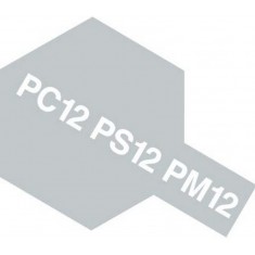 Lacquer Spray Paint PS-12 Silver for Polycarbonate (100ml, for RC)
