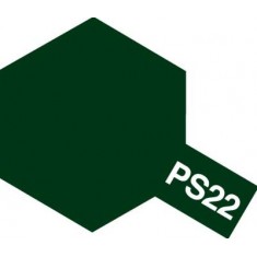 Lacquer Spray Paint PS-22 Racing Green for Polycarbonate (100ml, for RC)