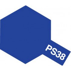 Lacquer Spray Paint PS-38 Translucent Blue for Polycarbonate (100ml, for RC)