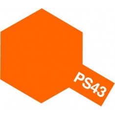 Lacquer Spray Paint PS-43 Translucent Orange for Polycarbonate (100ml, for RC)