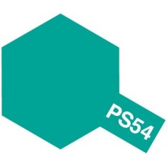 Lacquer Spray Paint PS-54 Cobalt Green for Polycarbonate (100ml, for RC)