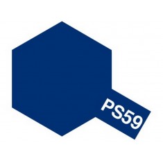 Lacquer Spray Paint PS-59 Dark Metallic Blue for Polycarbonate (100ml, for RC)
