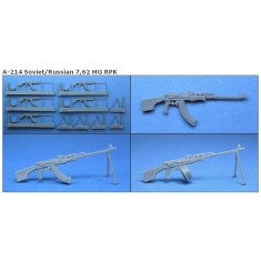 1/35 Soviet/Russian 7,62 MG RPK. A-214