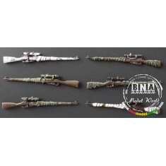 1/35 Soviet Sniper Rifle Mosin w/Camouflage