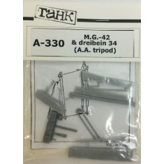 1/35 Machine Gun MG-42 and Anti-Aircraft Tripod 34 Set