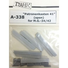 1/35 Ammo Boxes 41 (open) for German Machine Gun MG-34/42 