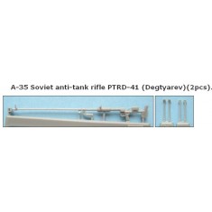 1/35 Soviet anti-tank rifle PTRD-41 (Degtyarev). A-35