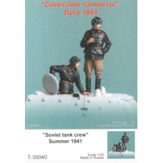 1/35 Soviet Tank Crew in Summer 1941 (2 Figures)