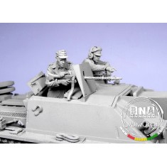 1/35 German Stug Crew, Summer 1943-1945 (2 Resin Figures)