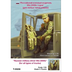 1/35 Russian Military Driver 90s-2000s for All Types of Trucks