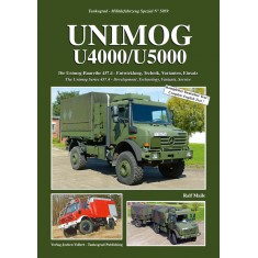 German Military Vehicles Special Vol.59 UNIMoG U4000/U5000 History Technology Service