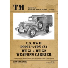 WWII Vehicles Technical Manual Vol.31 US WC51-WC52 Dodge Carrier (48 pages)