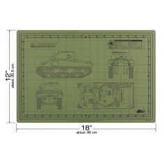 Sherman Pro Modeler Mat (12x18 inches/30.5x46cm)