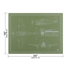 P-47D Thunderbolt Pro Modeler Mat (18x24inches/46x61cm)