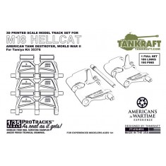 1/35 M18 Hellcat Cast Steel Tracks for Tamiya Kit #35376
