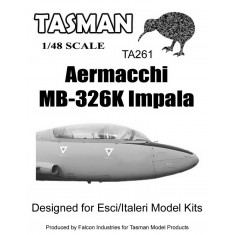 1/48 Aermacchi MB-326K Impala Canopy for Esci/Italeri kits