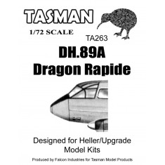 1/72 DH.89A Dragon Rapide Canopy for Heller/Upgrade kits