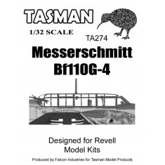 1/32 Messerschmitt Bf110G-4 Canopy for Revell kits