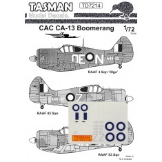 1/72 CAC CA-13 Boomerang Decals