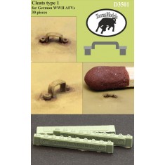 1/35 Cleats Type 1 for WWII German AFVs (30pcs)