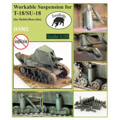 1/35 T-18/SU-18 Workable Suspension for Hobby Boss kits