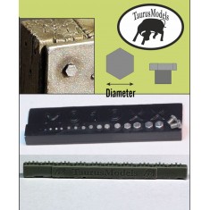 Hexagonal Nuts #Diameter: 1.5mm (27pcs)