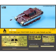 1/35 German Panther Ausf.A Late Detail-up Set for Meng Models